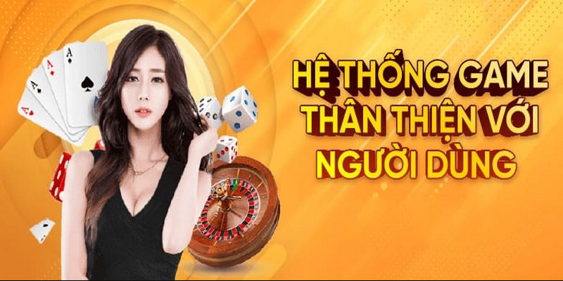 Sân chơi có đầy đủ các tựa game đang hot trên thị trường